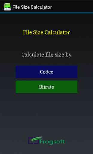 File Size Calculator 1