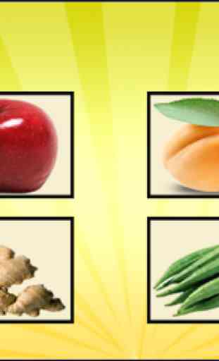 Fruits and vegetables learning 3
