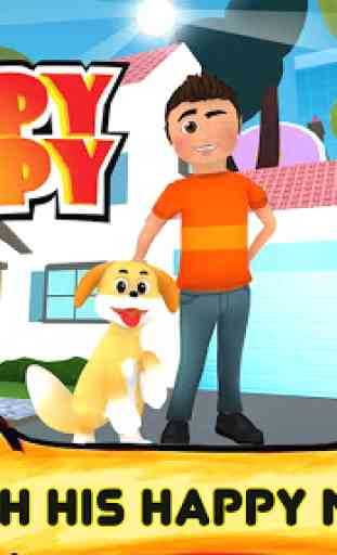 Happy Puppy Run Dog Play Games 1