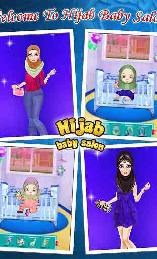 Hijab Baby Born with Salon 2
