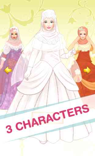 Hijab Wedding Dress Up 2