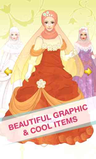 Hijab Wedding Dress Up 3