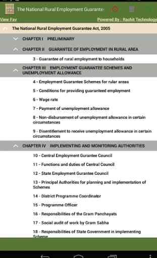 India - Rural Employment Act 1