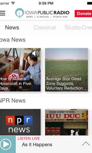 Iowa Public Radio App 2