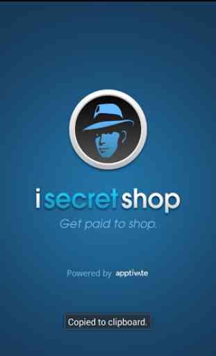 iSecretShop - Mystery Shopping 1