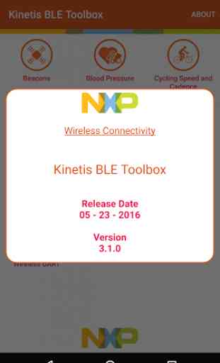 Kinetis BLE Toolbox 2