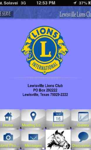 Lewisville Lions Club 1