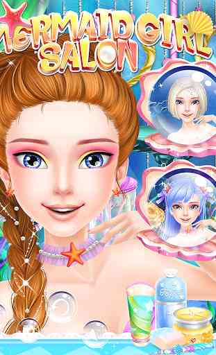 Mermaid Girl Salon: Girl Game 3