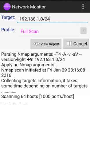 Mobile NM (Network Monitor) 4