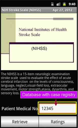 NIHSS ( Stroke Scales ) 1