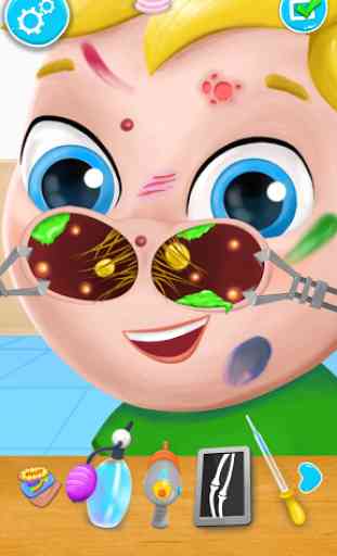 Nose Doctor Fun Kids Game 3