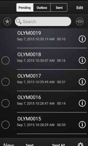Olympus Dictation for Android 2