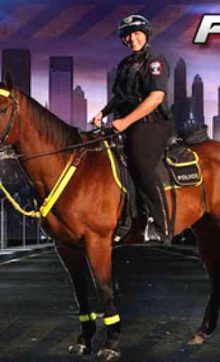 Police Horse Chase: Crime City 2