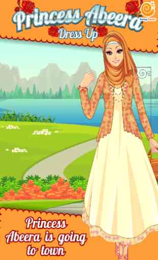 Princess Abeera Hijab Dress Up 1