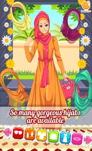 Princess Abeera Hijab Dress Up 3