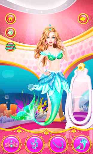 Princess Mermaid Wedding Salon 4
