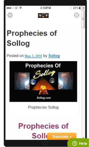 Prophecies Sollog Nostradamus 3