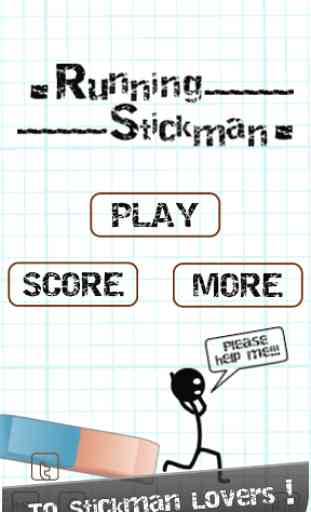 Running Stickman - Minigame 1