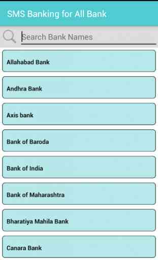 SMS Banking for ALL Bank 1
