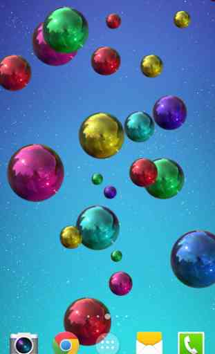 Space Bubbles Live Wallpaper 1