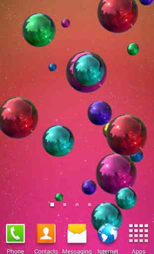 Space Bubbles Live Wallpaper 2