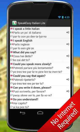 SpeakEasy Italian LT ~ Phrases 4
