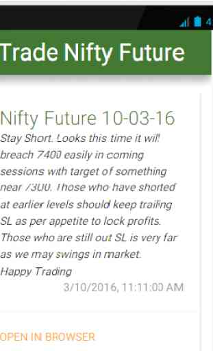 Trade Nifty Futures 4