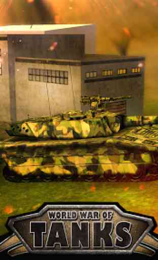 World War of Tanks 3D : WWII 1