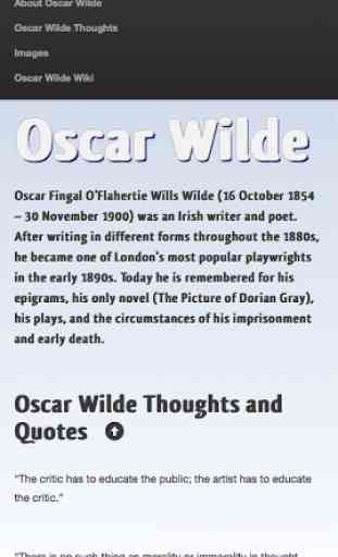 About Oscar Wilde 2
