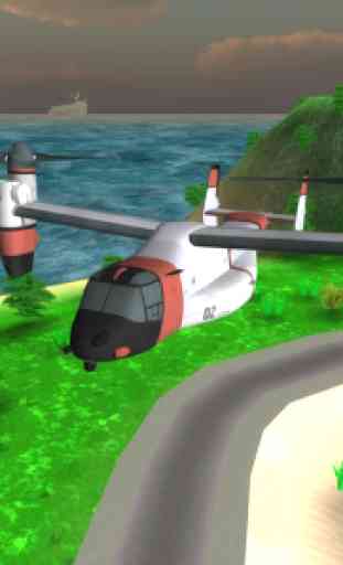 Airplane Helicopter Pilot 3D 2