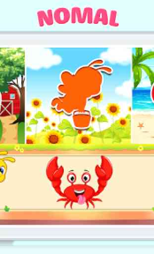 Animals puzzle game for kids 2