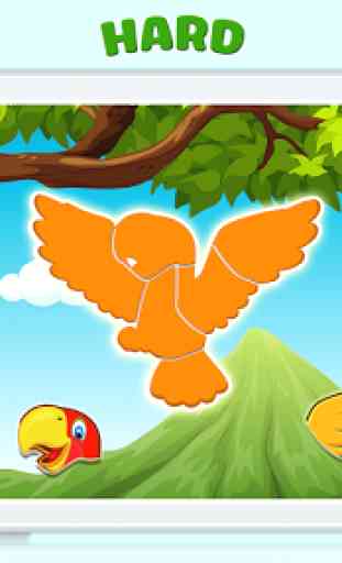 Animals puzzle game for kids 3