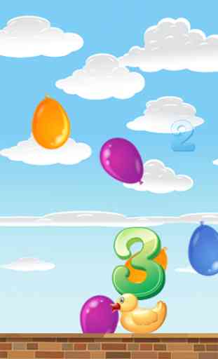 Baby Balloons Japanese Numbers 1