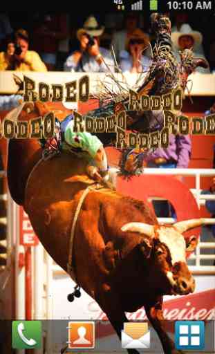 Bull Rodeo Live Wallpaper 2