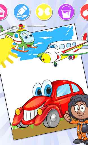 Cars Coloring for Kids 1