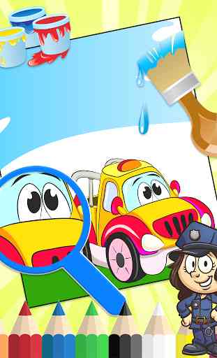 Cars Coloring for Kids 4