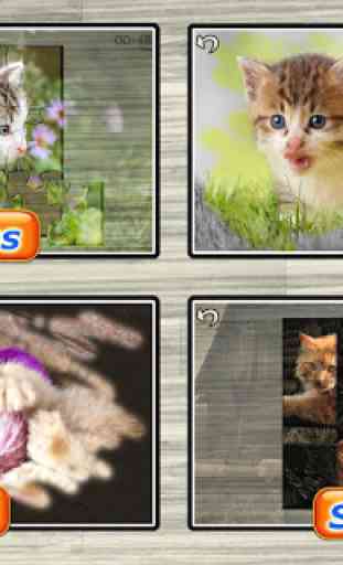 Cats & Kitten Kids Puzzle Game 2