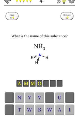Chemical Substances Chem Quiz 3