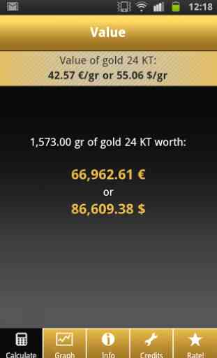 Gold Price Calculator Live Pro 3