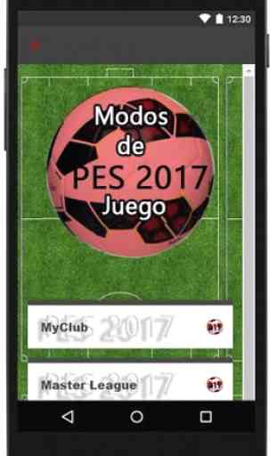 Guide PES 2017 2