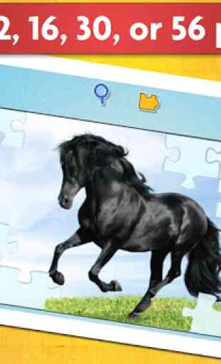 Horse games - Jigsaw Puzzles 3