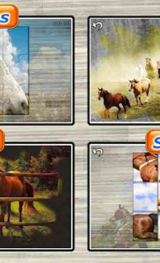 Horses Jigsaw Puzzles for Kids 2