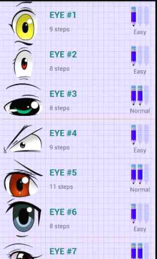 How to Draw Anime Eyes 2
