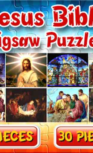 Jesus Bible Jigsaw Puzzle Game 1