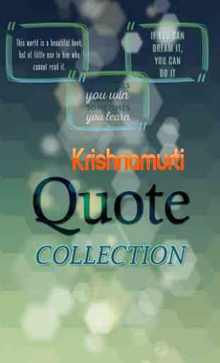 Jiddu Krishnamurti Quotes 1