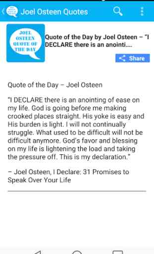 Joel Osteen Quote of the Day 3