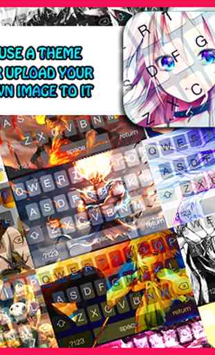 Kawaii Anime Keyboard 1