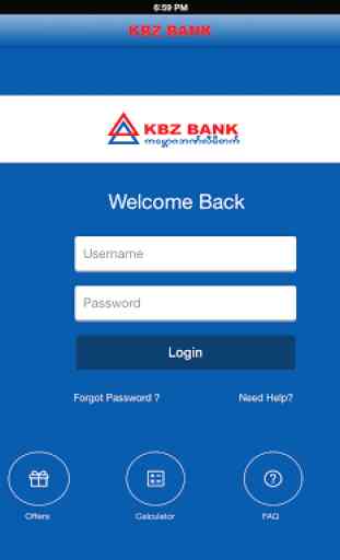 KBZ Mobile Banking(Tablet) 2