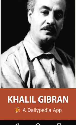 Khalil Gibran Daily 1