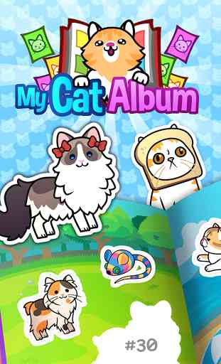 My Cat Album - Sticker Book 1